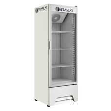 Expositor Cervejeira Stylus Porta de Vidro Perfil Oculto 500L - Branco