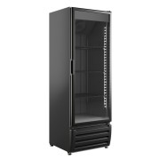 Freezer Vertical Vega Porta de Vidro Perfil PVC 500L - Preto