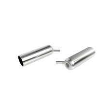 Ordenha Capa Inox para Teteira 20mm - Kit 04 un